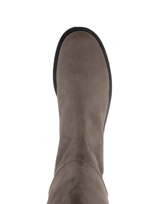 Stivali 5050 Bold di Stuart Weitzman in Brown