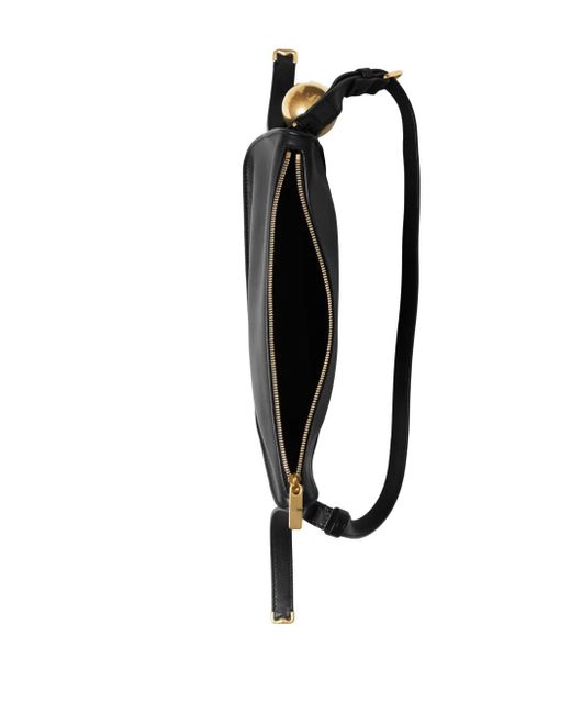 Burberry Black Shield Leather Shoulder Bag
