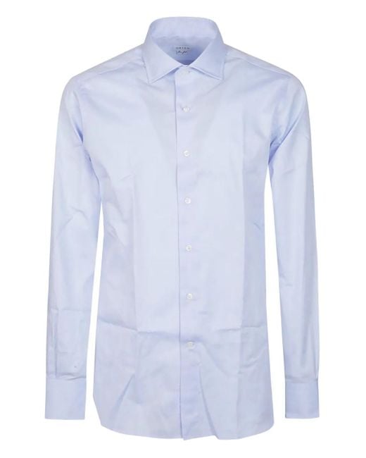 Camicia Button-Down di Orian in Blue da Uomo