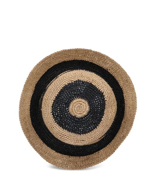 Paul Smith Black Striped Hat for men