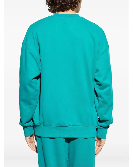 PANGAIA Sweater Met Ronde Hals in het Blue