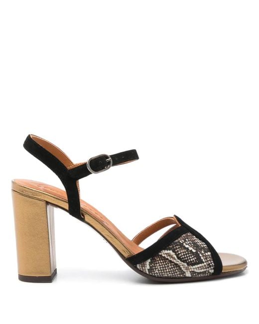 Chie Mihara Belulu 90mm サンダル Black