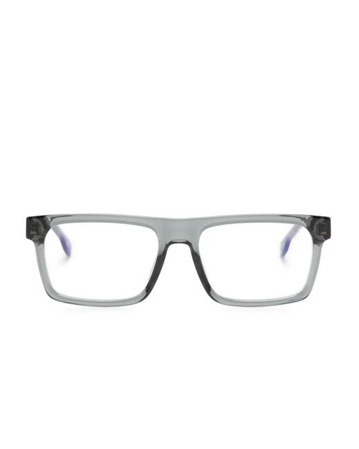 Carrera Gray Brille Mit Eckigem Gestell