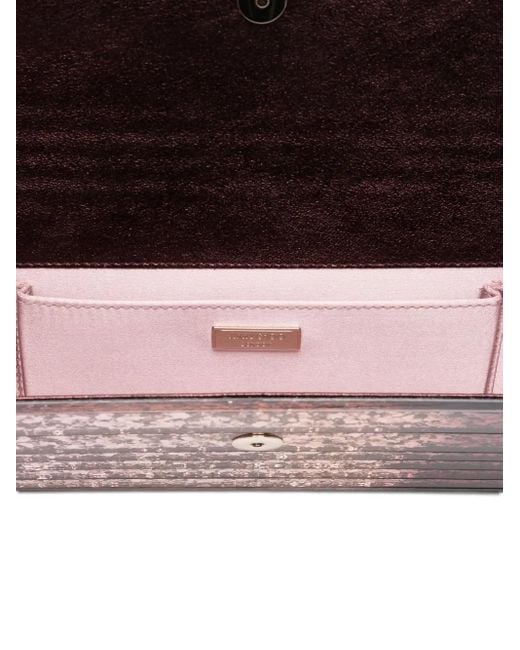 Jimmy Choo Pink Sweetie Clutch Bag