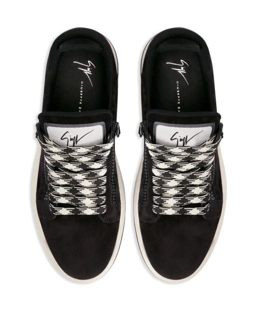 Giuseppe Zanotti Black Trainers for men