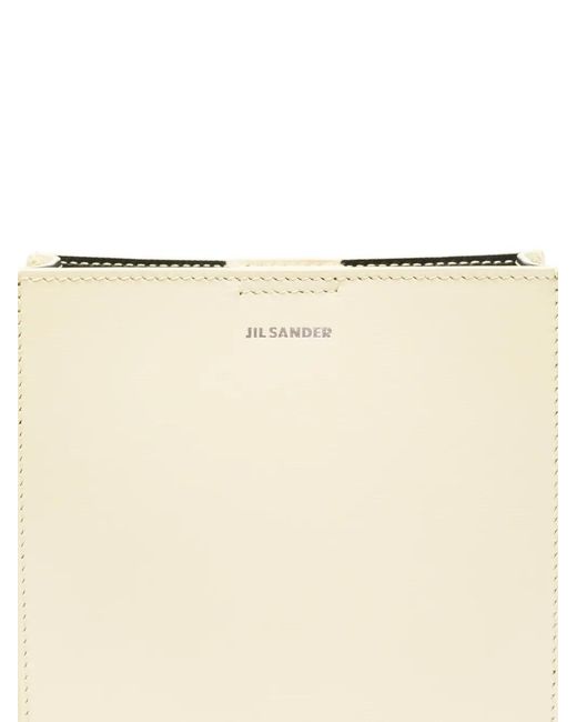 Jil Sander Natural Small Tangle Cross Body Bag