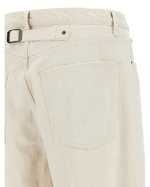 Maison Margiela Natural Straight-Leg Jeans
