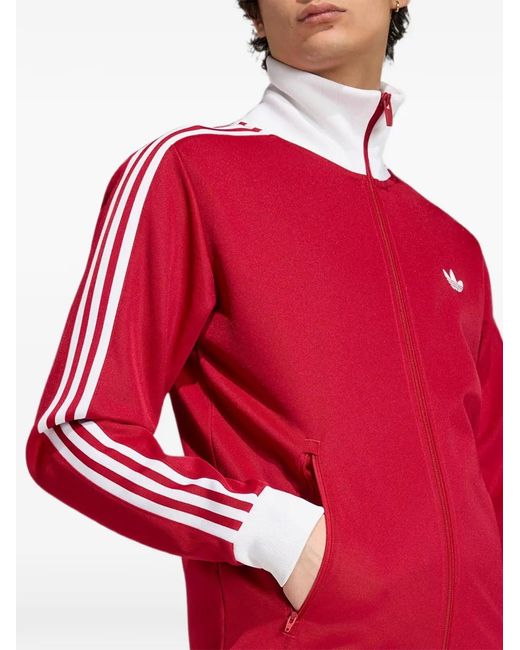 Adidas Red Classic Track Top for men
