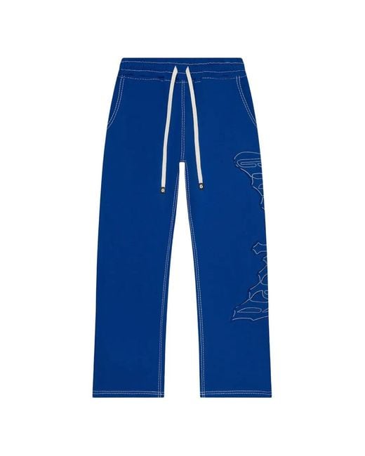 Godspeed Blue Logo Track Pants for men