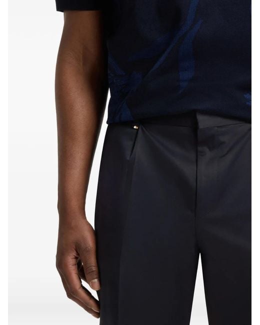 Boss Stretch Pantalon in het Blue voor heren