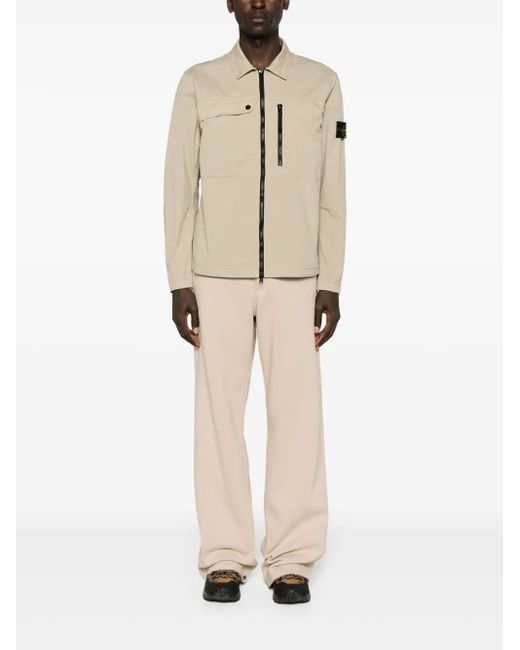 Stone Island Natural 10210 Supima® Cotton Twill Stretch-tc for men