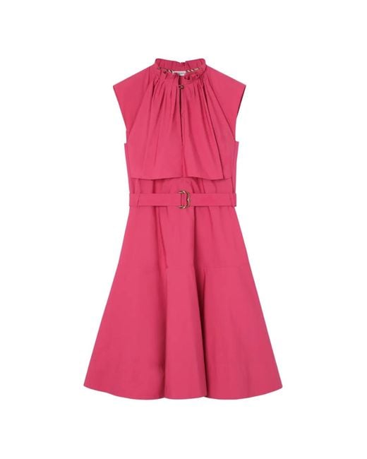 Burberry Pink Cotton Poplin Dress