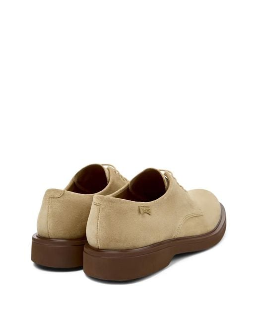 Camper Brown Norman Lace-Up Derby Shoes for men