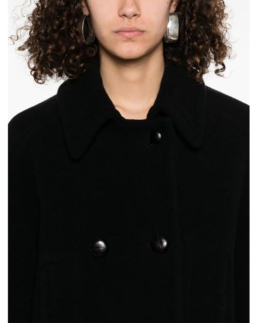 Isabel Marant Black Fiby Coat