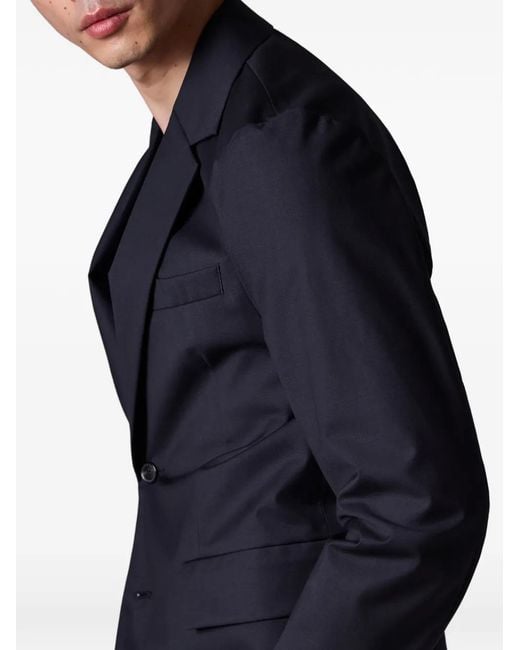 Chaqueta De Lana Con Bolsillo Paul Smith de hombre de color Blue