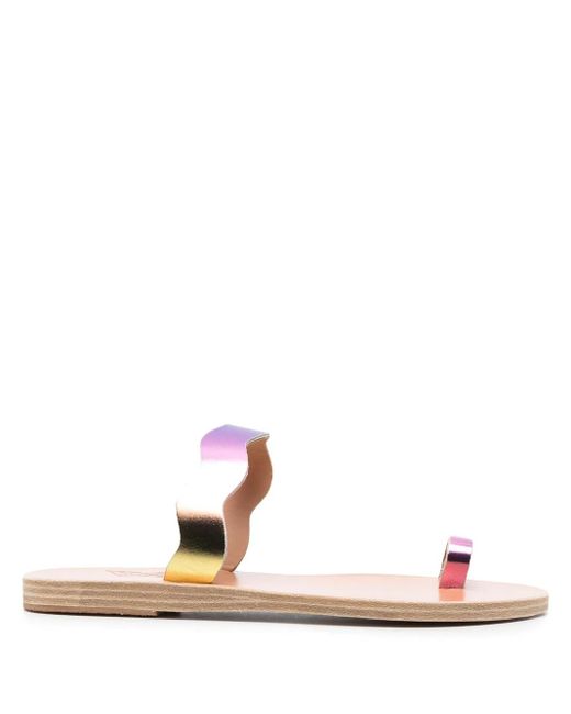 Ancient Greek Sandals Pink Thasos Vachetta Sandals