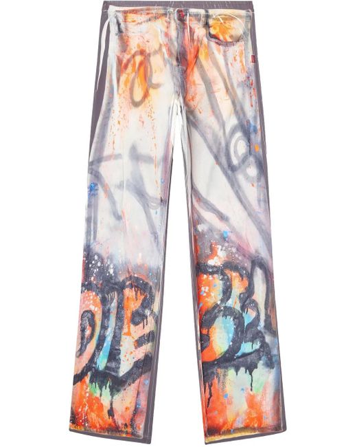 DIESEL Street Art Capsule パンツ White