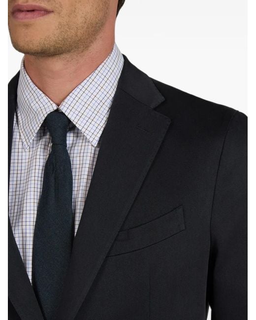 Slowear Black Incotex Flexjacket Blazer for men
