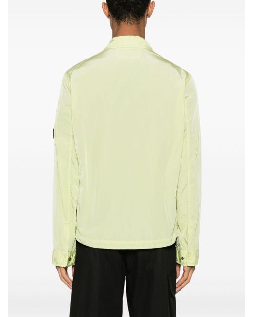Giacca-camicia Chrome-R di C P Company in Yellow da Uomo