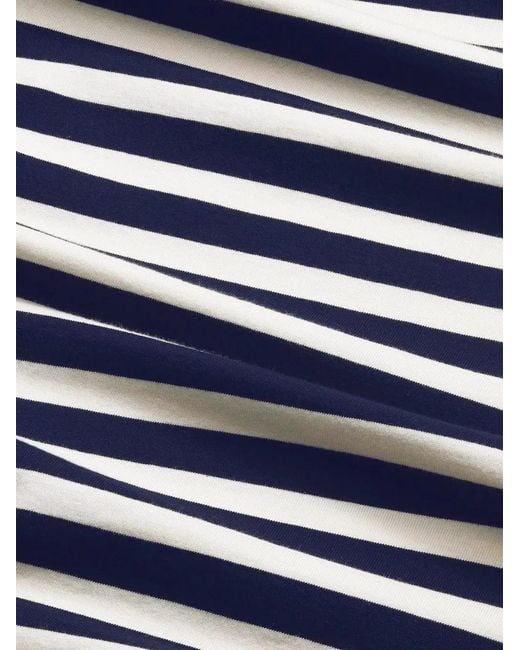 NN07 Blue Lionel Striped Long-Sleeve Top for men