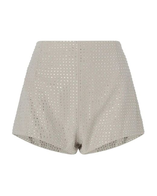 Pinko Gray Aida Shorts