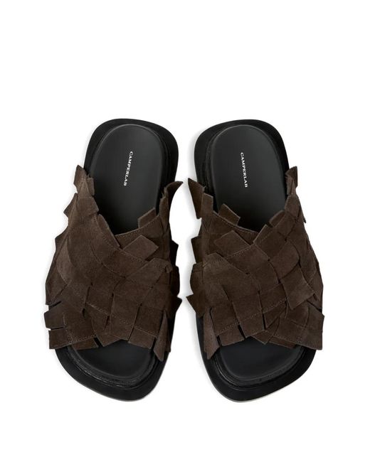 CAMPERLAB Brown Gewebte Sandalen