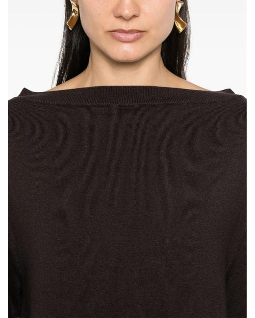 Herskind Black Isabella Knitted Maxi Dress