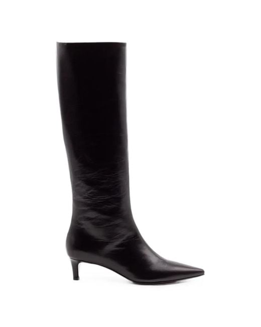 Roberto Festa Black Taisia Leather Boots