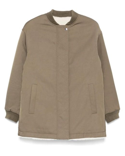 Yves Salomon Natural Reversible Coat