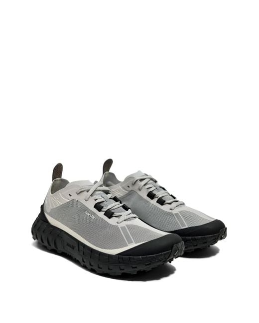 Norda White 001A Mesh-Panel Sneakers for men