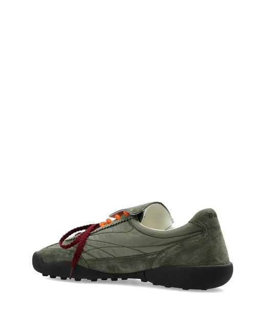 DSquared² Green Soccer Sneakers for men