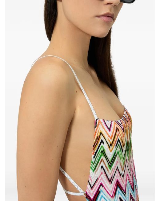 Missoni White One-Piece Swimsuit