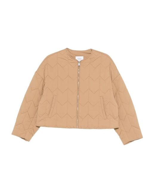 Maison Kitsuné Natural Quilted Jacket