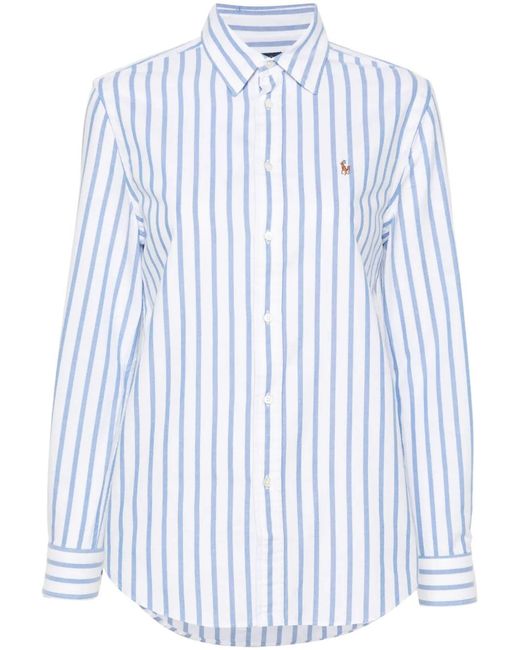 Polo Ralph Lauren Polo Pony ストライプ シャツ Blue