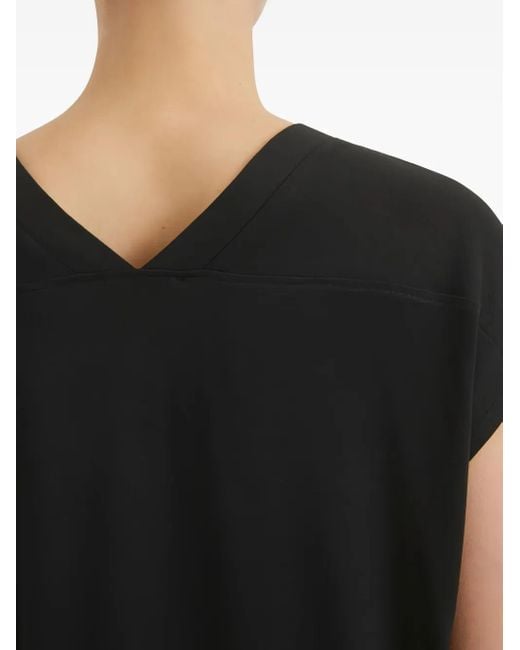 Top con cuello en V Marc O' Polo de color Black