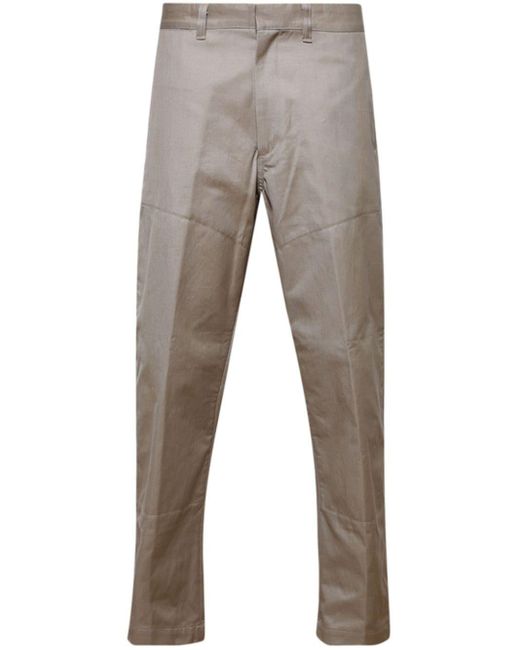 SAINT Mxxxxxx Gray Wide-leg Chino Trousers for men