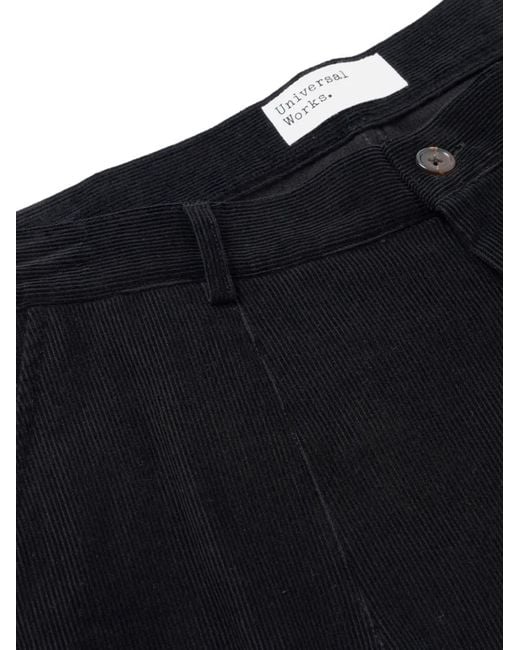 Universal Works Blue Grad Corduroy Trousers for men