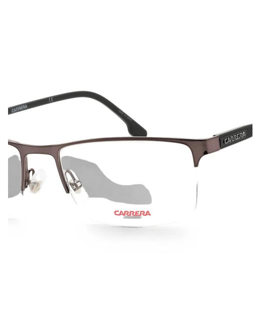 Carrera White Rectangle-Frame Glasses for men