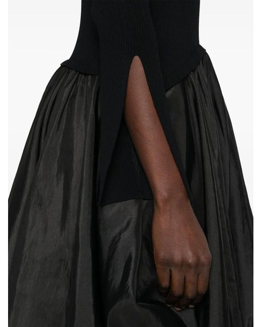 Jonathan Simkhai Black Kenlie Midi Dress