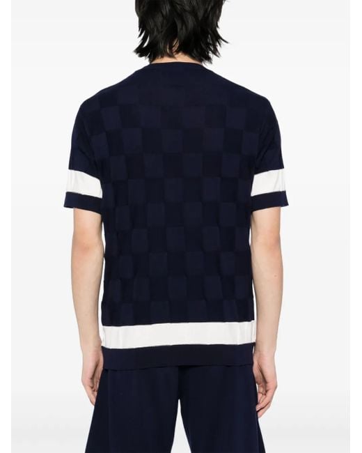 Kiton Blue Knt Sweater for men