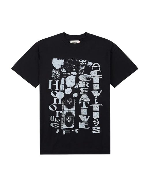 Honor The Gift Black Creative T-Shirt for men