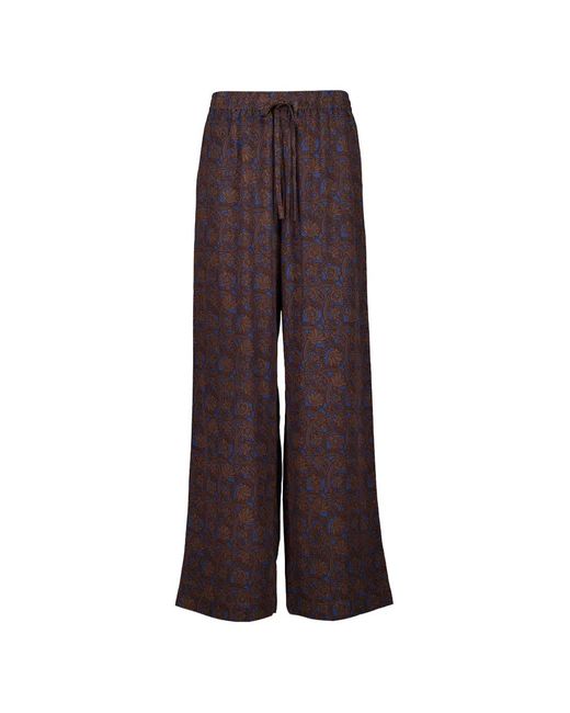 Matteau Purple Drawstring Trousers