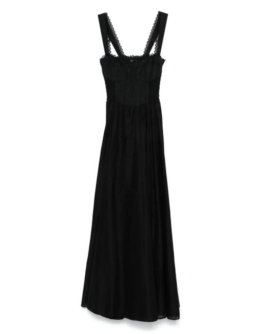 Charo Ruiz Black Crissy Midikleid