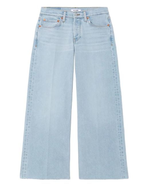 X Levi's Jean À Taille Mi-Haute Re/done en coloris Blue