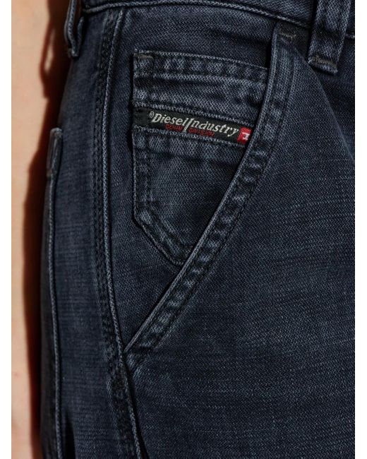 DIESEL Blue Cargo Denim Jeans