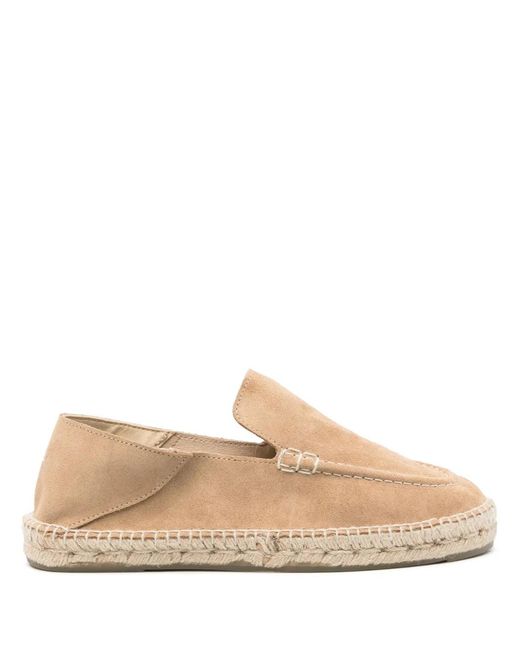 Manebí Natural Traveler Suede Espadrilles for men