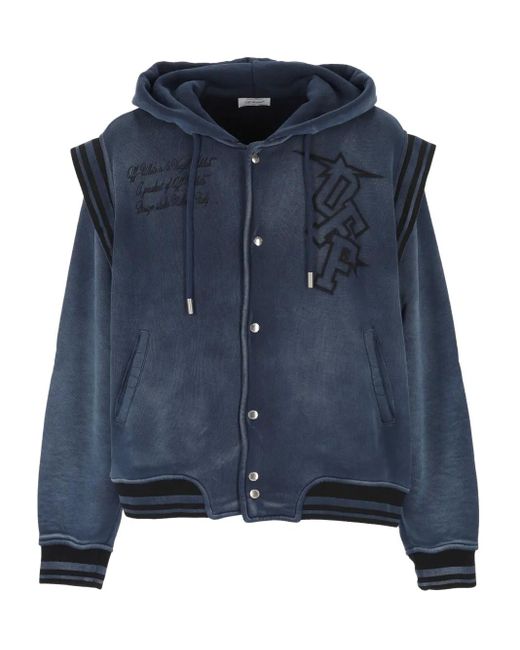 Off-White c/o Virgil Abloh メンズ ブルー ロゴ パーカー 【公式通販】
