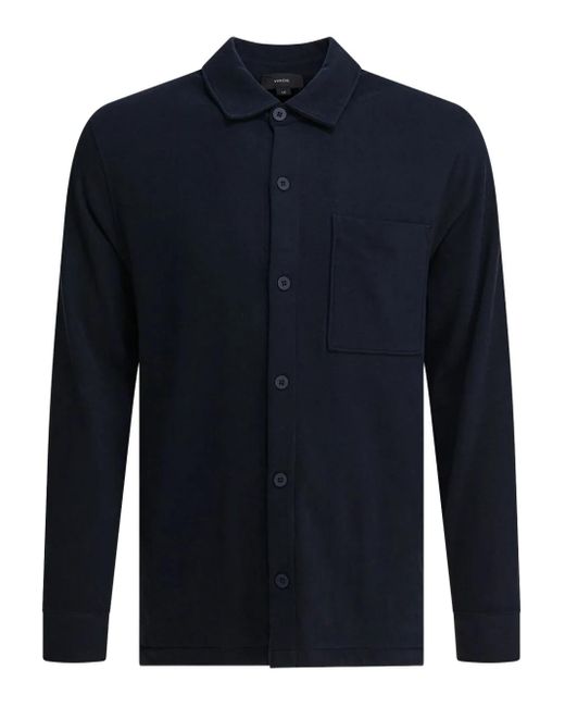 Vince Hemd mit Brusttasche in Blue für Herren