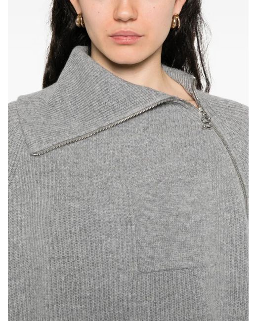 Sportmax Gray Sweater