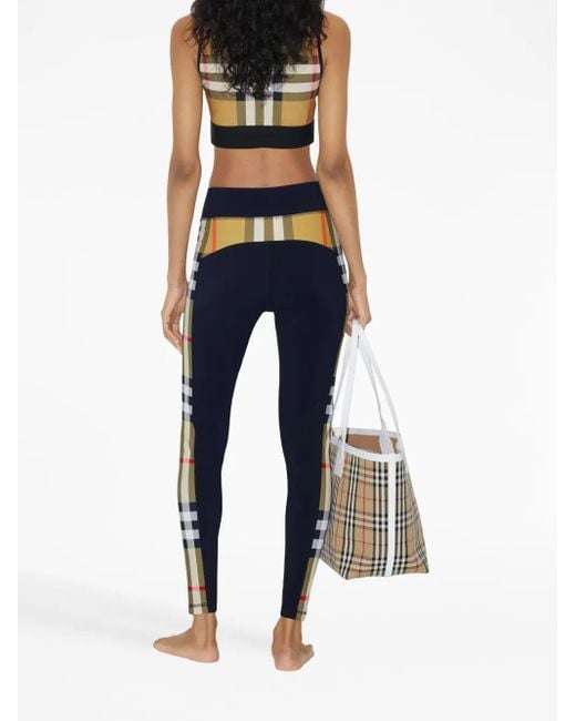 Top sin mangas exquisito para mujeres Burberry de color Black